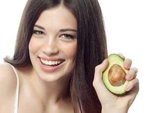 Avocado can be used to make a hair mask - perfect for treating very dry hair