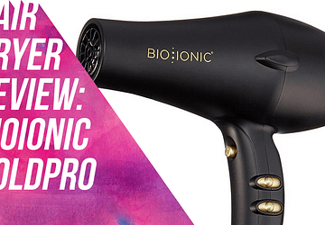Hair Dryer Review: BioIonic Goldpro