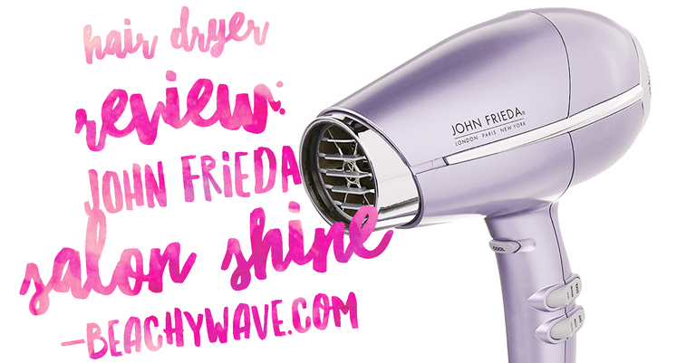 Hair Dryer Review: John Frieda Salon Shine